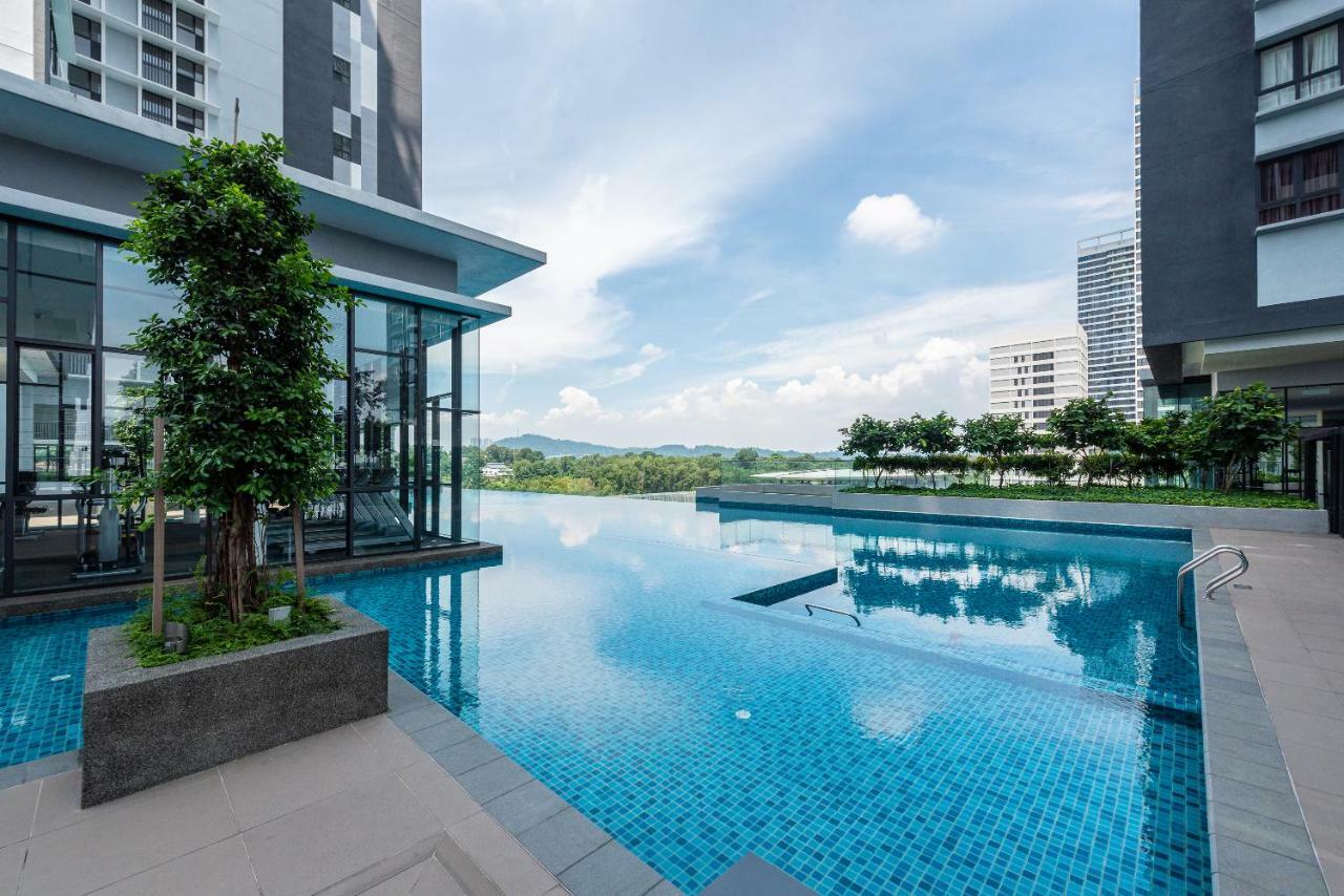 @Mario Direct Mrt Link & 50M Infinity Pool With Jacuzzi Apartment Shah Alam Exterior photo